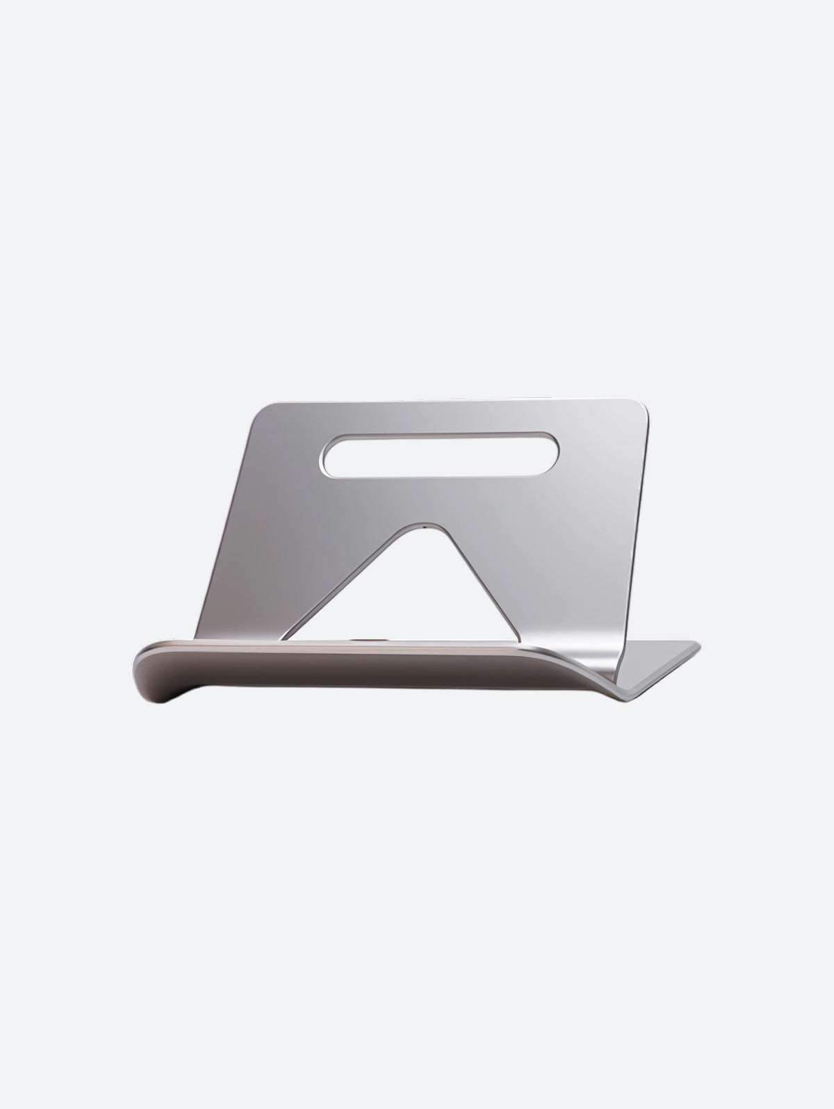 Premium Aluminum Laptop Stand – Minimalist Foldable Desktop Holder for Laptop & Tablet