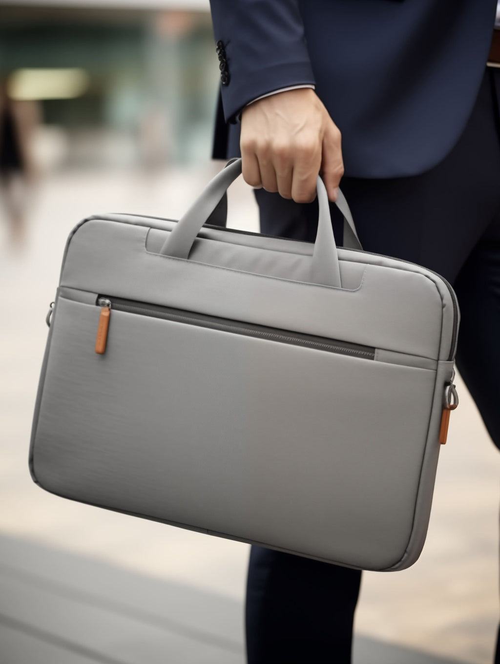 Professional Laptop Briefcase – Minimalist Business Bag for Work, Travel & Daily Commute